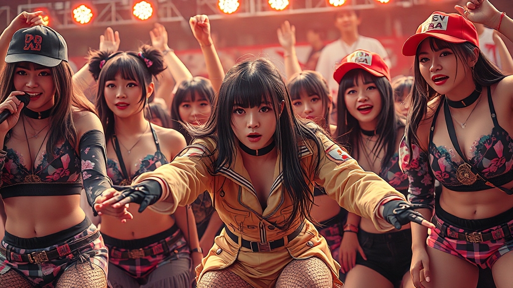 한일 합작 프로젝트 의미 (realistic 스타일)