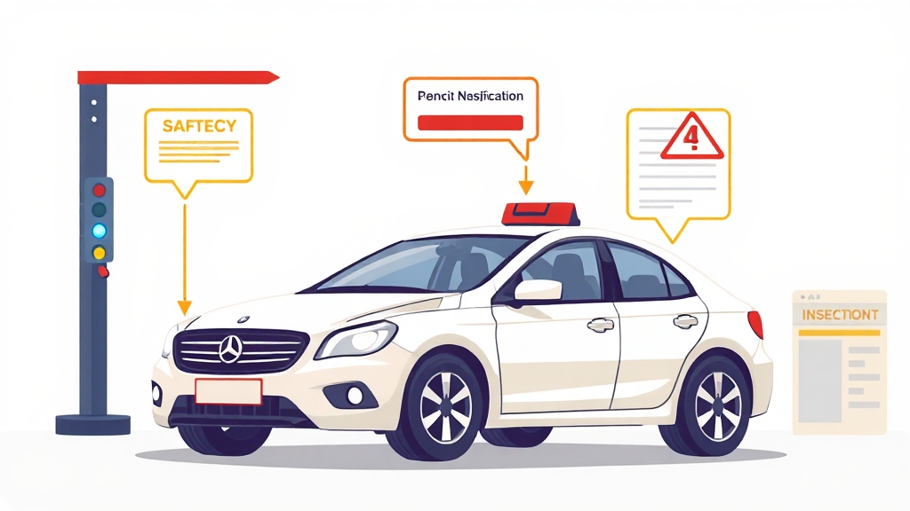 내 차 검사 주기는? (cartoon 스타일)