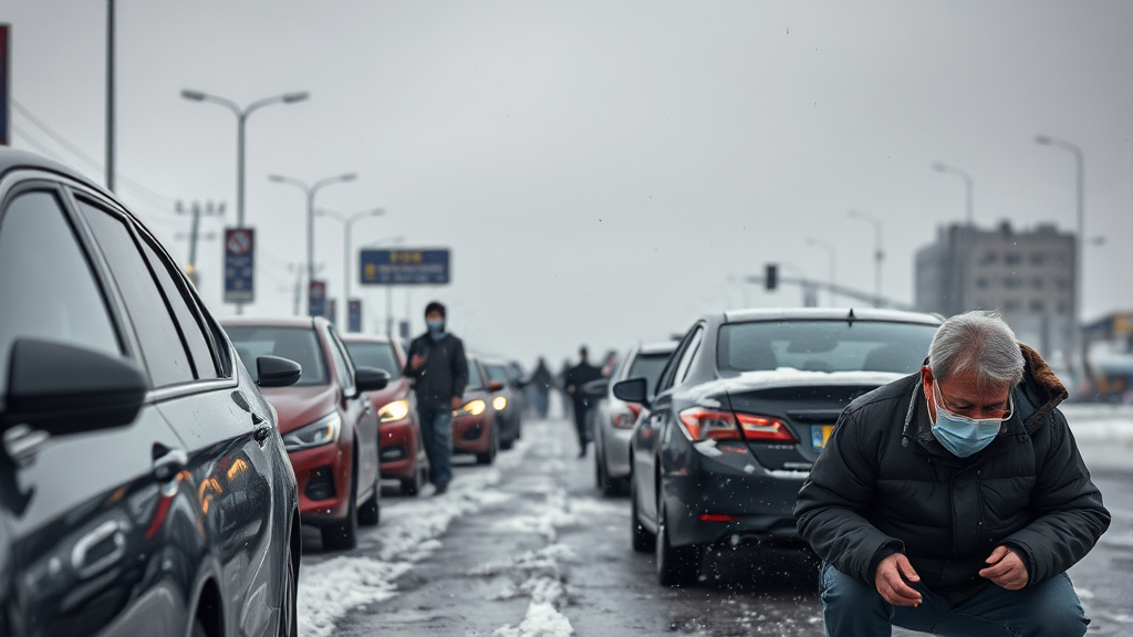 사회 주요 현안 (realistic 스타일)