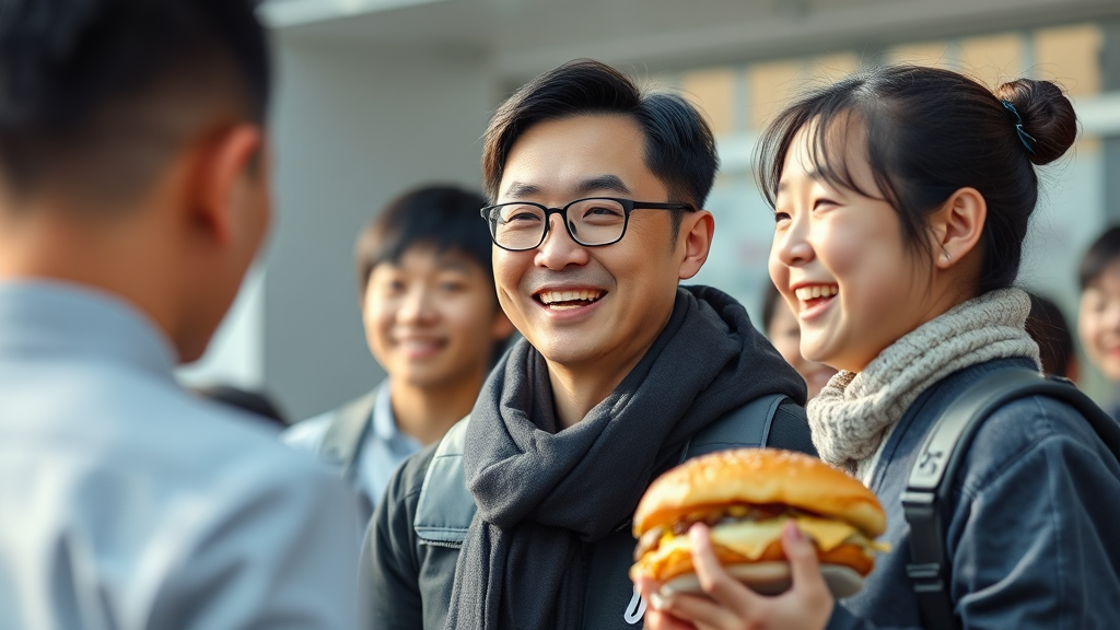 영철버거가 남긴 유산 (realistic 스타일)