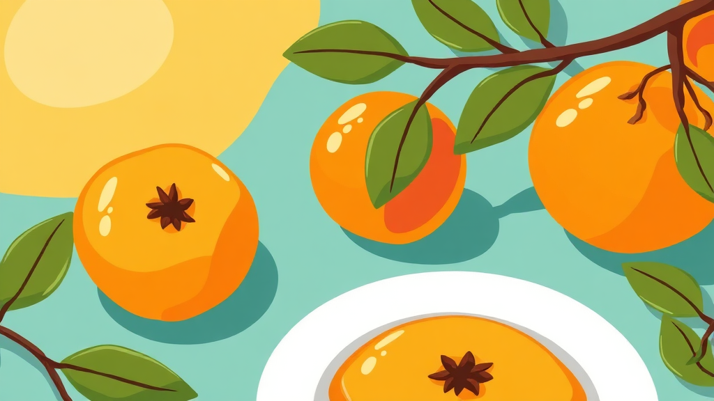 모과, 차와 청 말고도 다양하게! (cartoon 스타일)