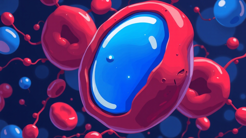 알부민 수치, 건강 상태를 알려줘요 (illustration 스타일)