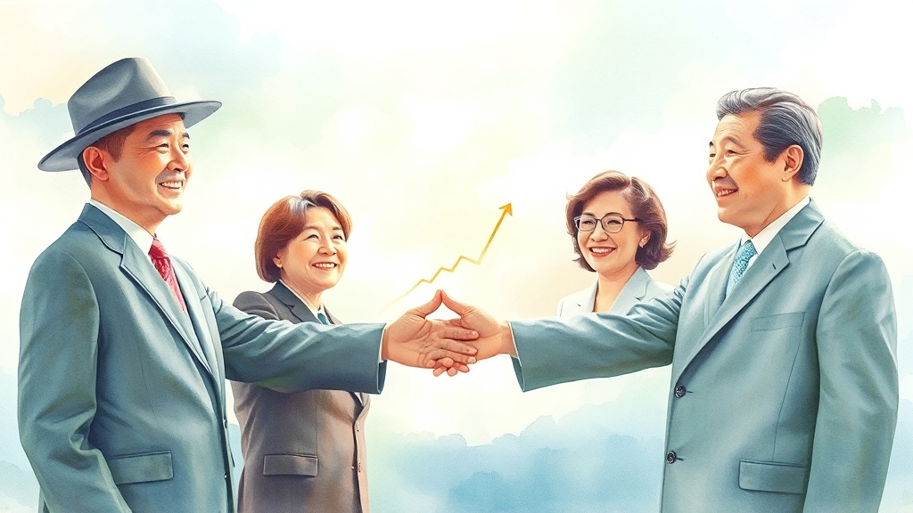 미중 관계, 환율에 어떤 영향? (watercolor 스타일)