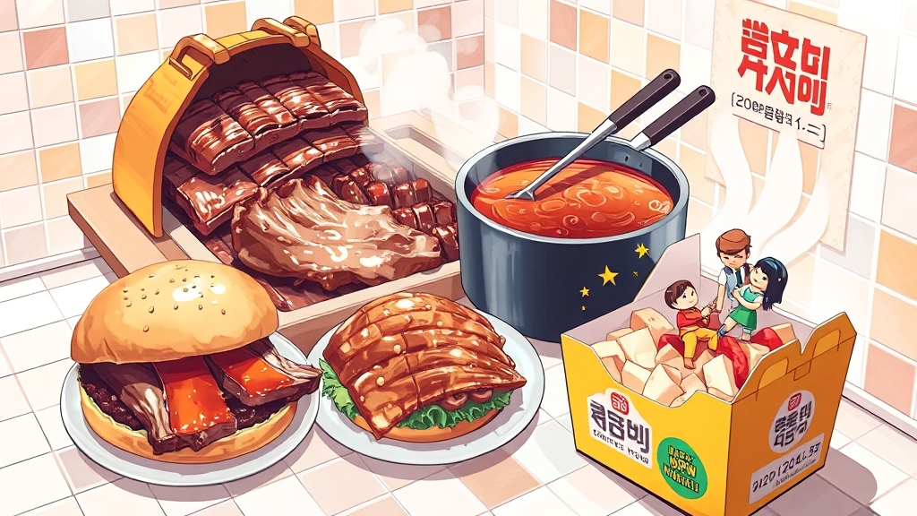 고객 리얼 후기 & 식사 꿀팁 대방출 (illustration 스타일)