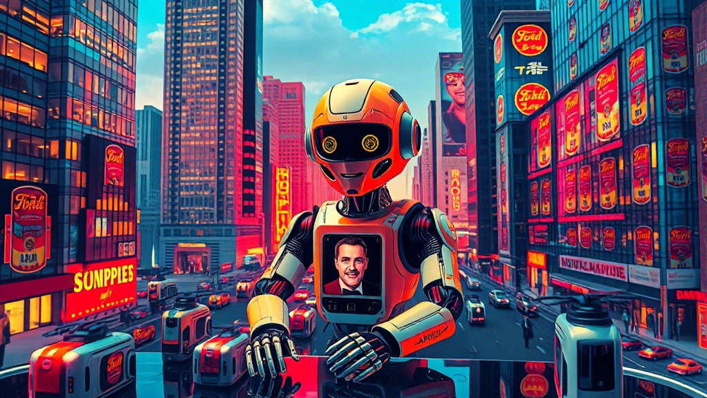 AI 기술, 어디까지 왔을까? (popart 스타일)