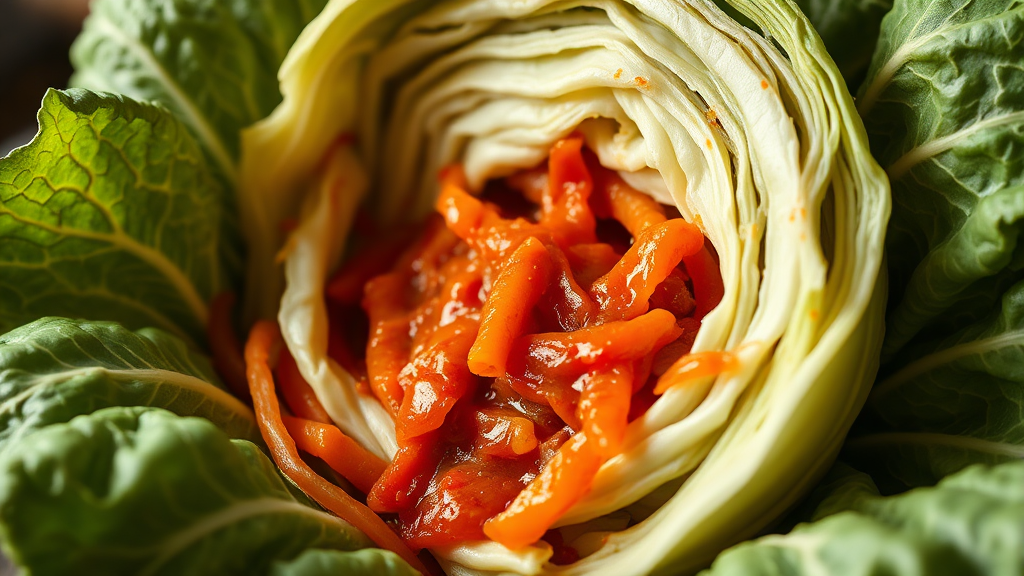 복부 팽만 완화를 위한 추천 음식과 섭취법 (realistic 스타일)