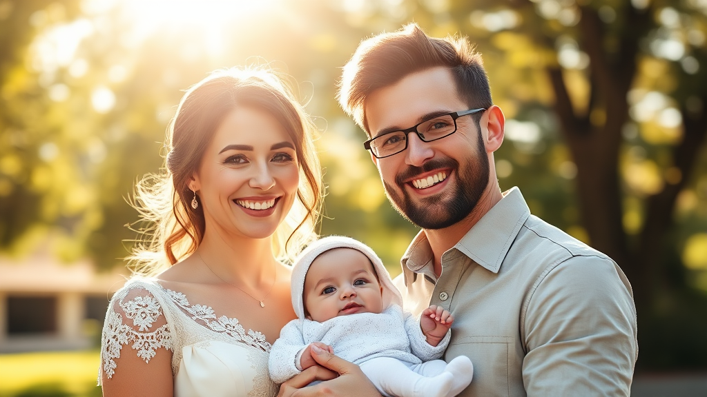 결혼·출산 지원금: 왜 중요할까요? (realistic 스타일)