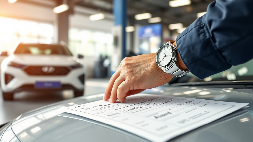 운영시간 및 방문 전 체크사항 (realistic 스타일)