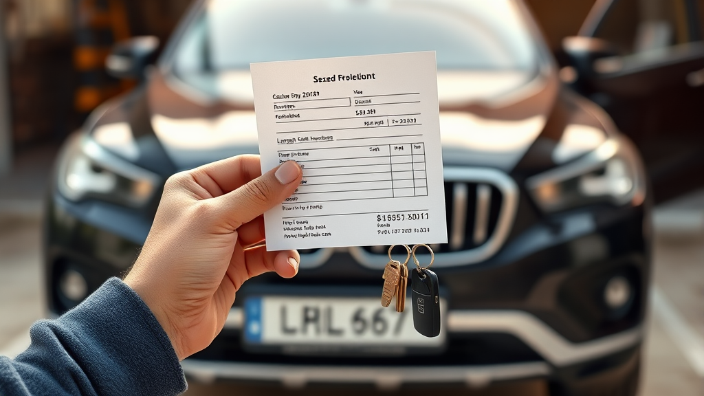 과태료 미납 및 채무 불이행 시 압류 해제 (realistic 스타일)