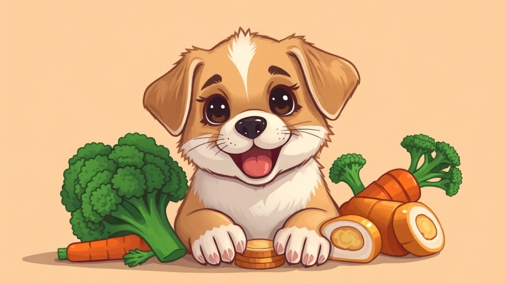 맞춤 간식의 장점 (illustration 스타일)