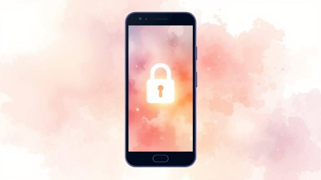 네이티브 앱 기술의 중요성 (watercolor 스타일)