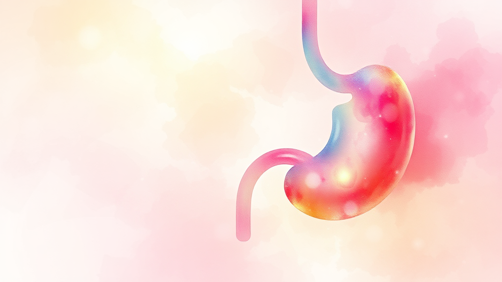 3세대 GLP-1 치료제 원리 (watercolor 스타일)