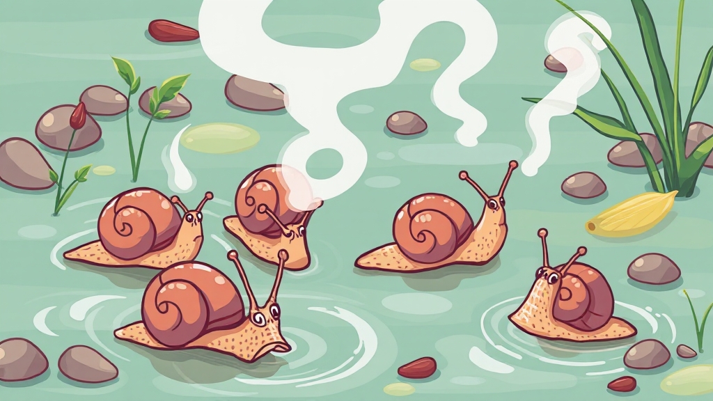 다슬기즙 먹는 법 & 복용법 (cartoon 스타일)