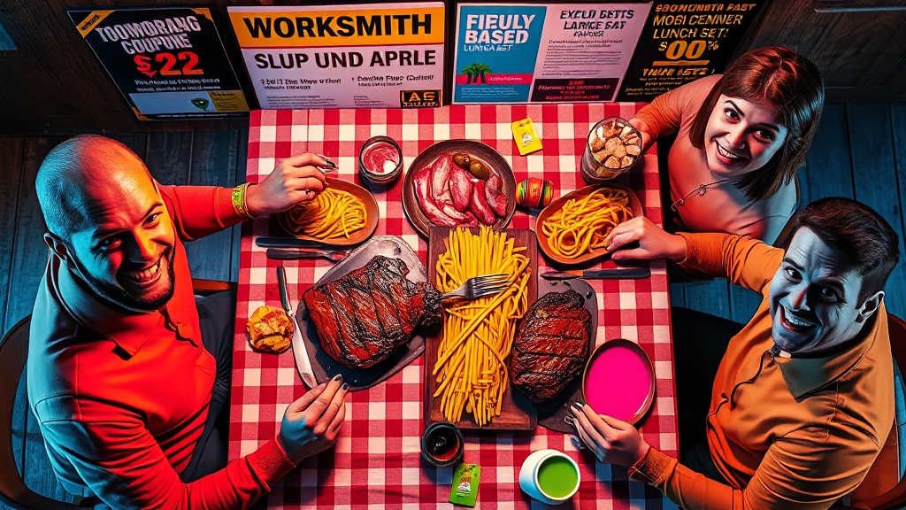 추천 메뉴 & 할인 조합 (popart 스타일)