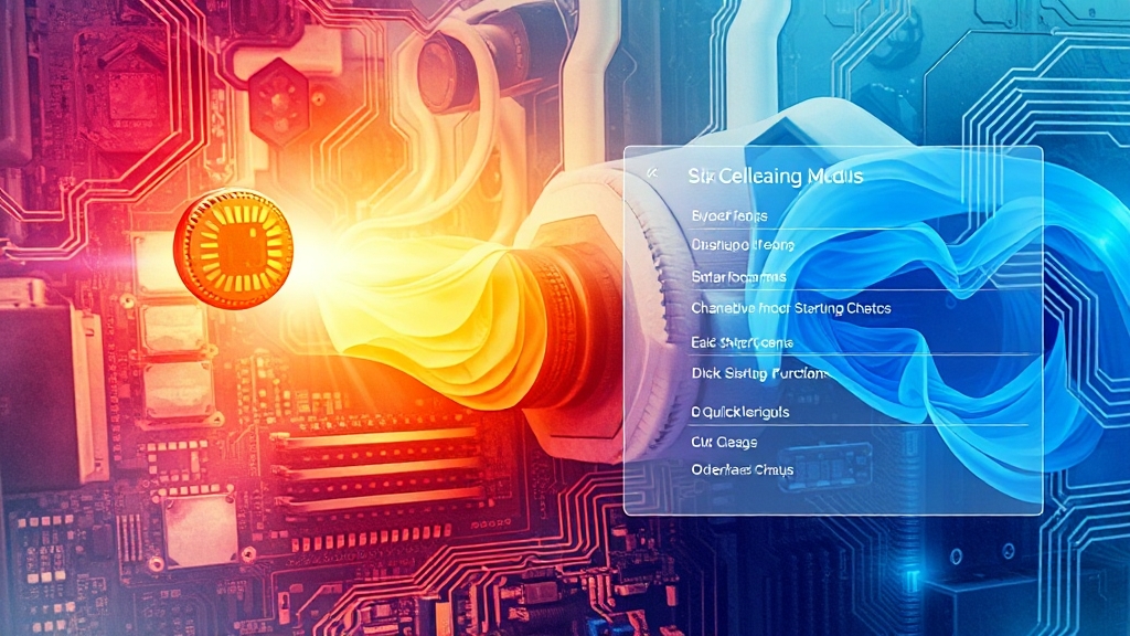 시스템 성능 최적화 (watercolor 스타일)