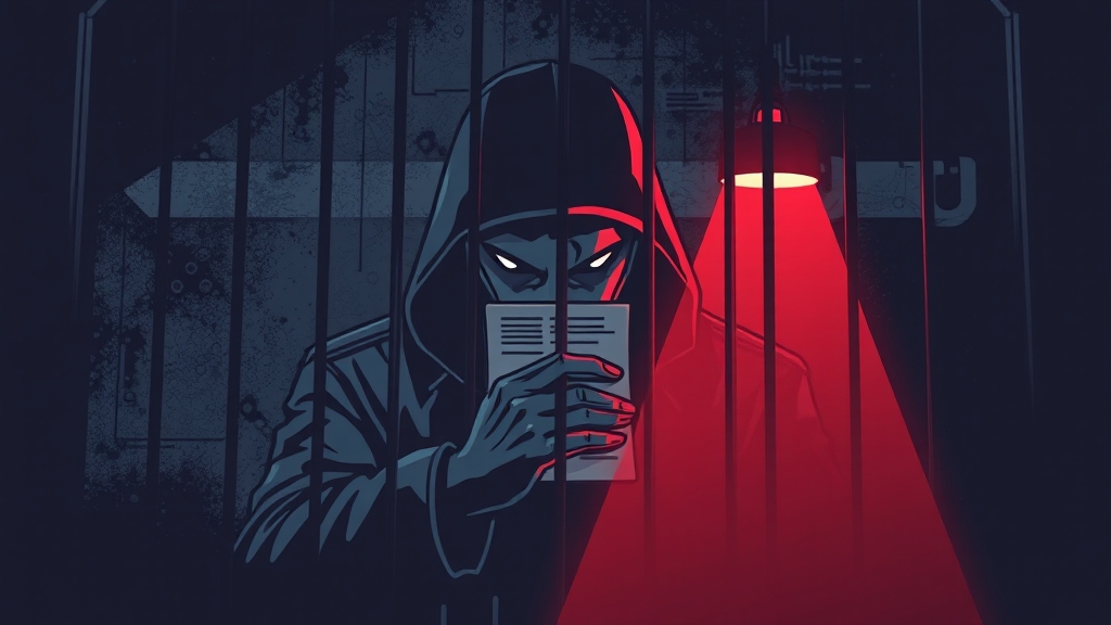 기술 유출 시 처벌 수위 (illustration 스타일)