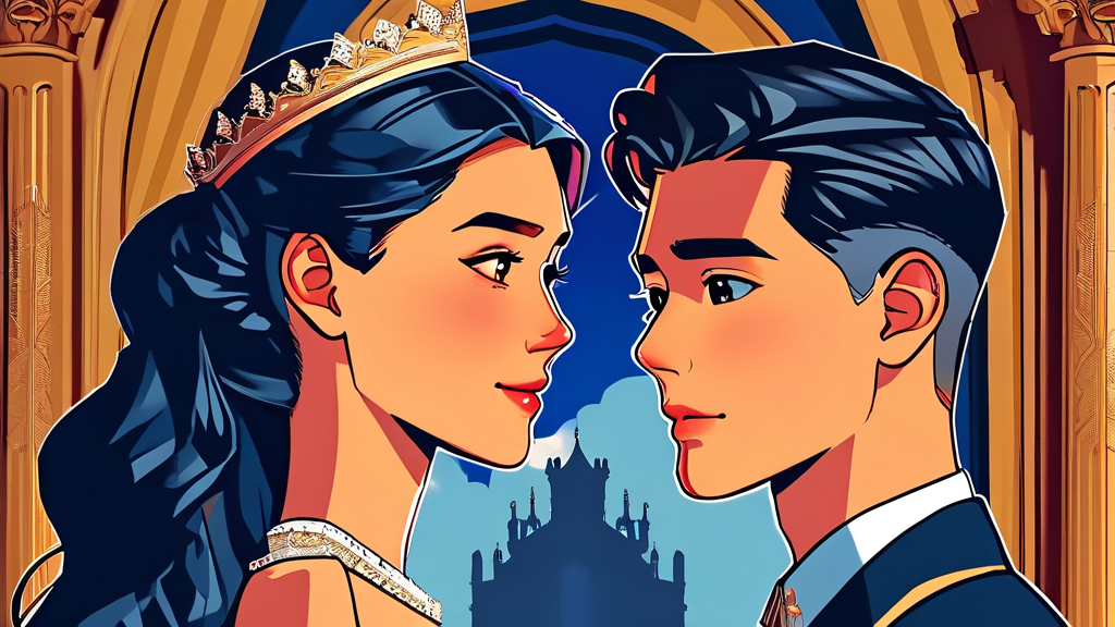 주요 등장인물 소개와 관계도 (cartoon 스타일)