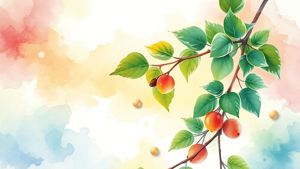 시서스, 어떤 식물인가요? (watercolor 스타일)