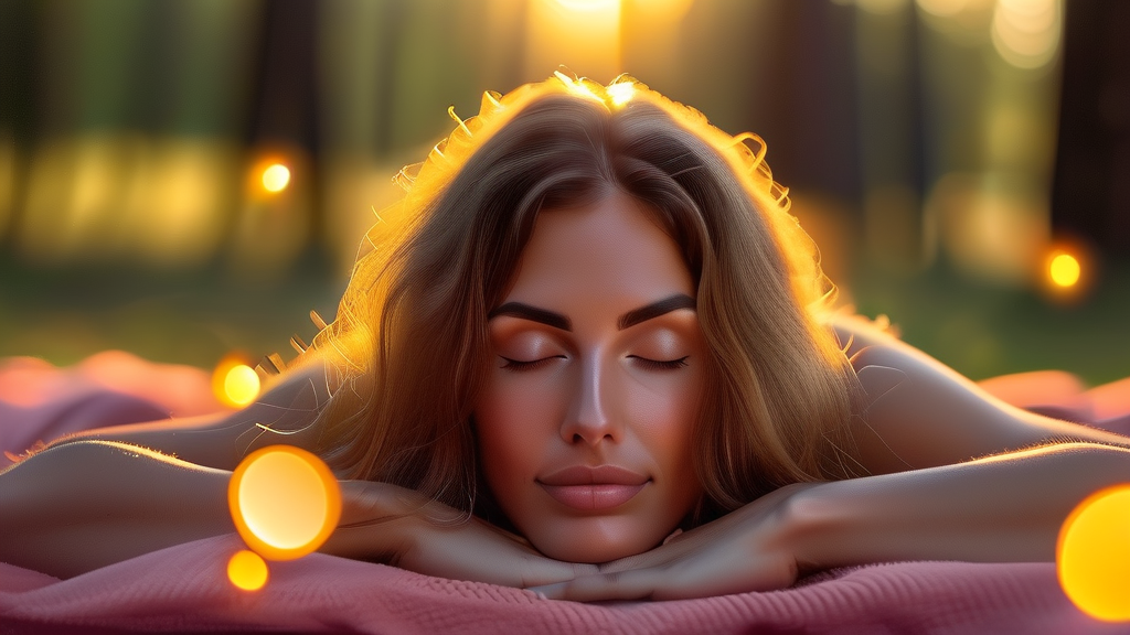 호르몬 균형을 위한 생활 습관 개선 (realistic 스타일)