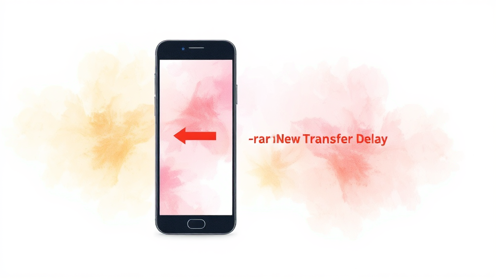 번호이동 지연 시 해결책 (watercolor 스타일)