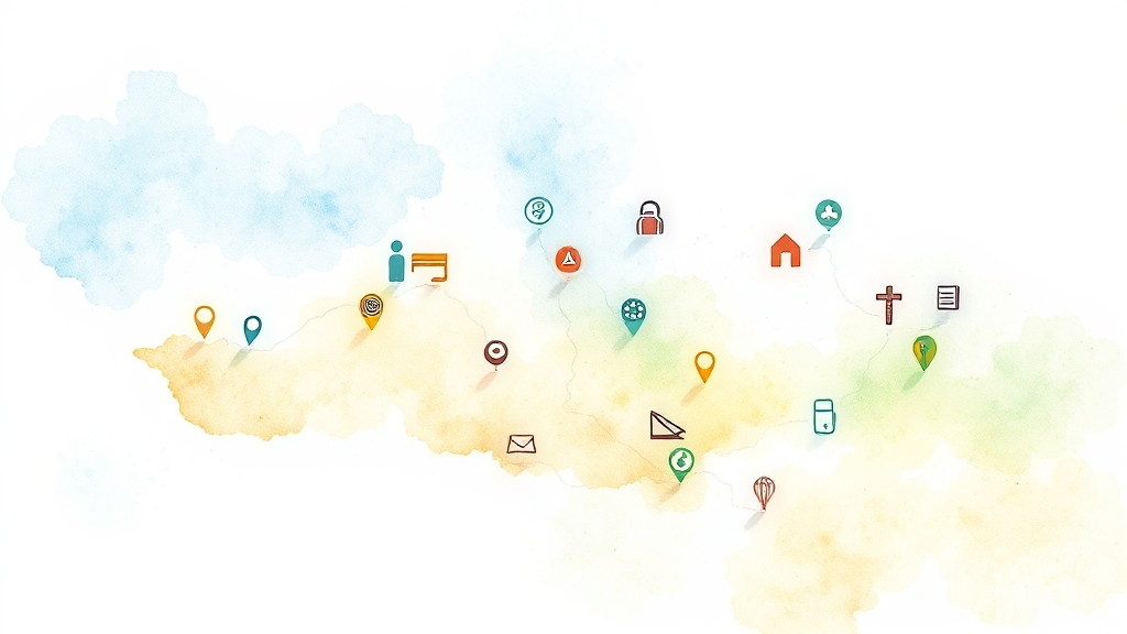 나에게 맞는 일자리, 어디서 찾을까? (watercolor 스타일)