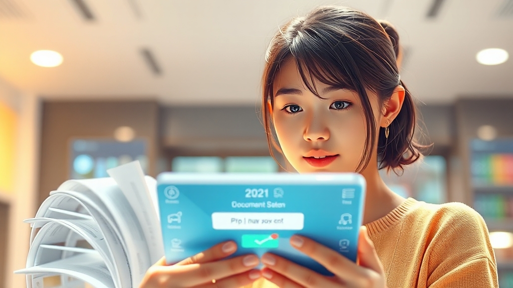 신청 방법 및 절차 (realistic 스타일)