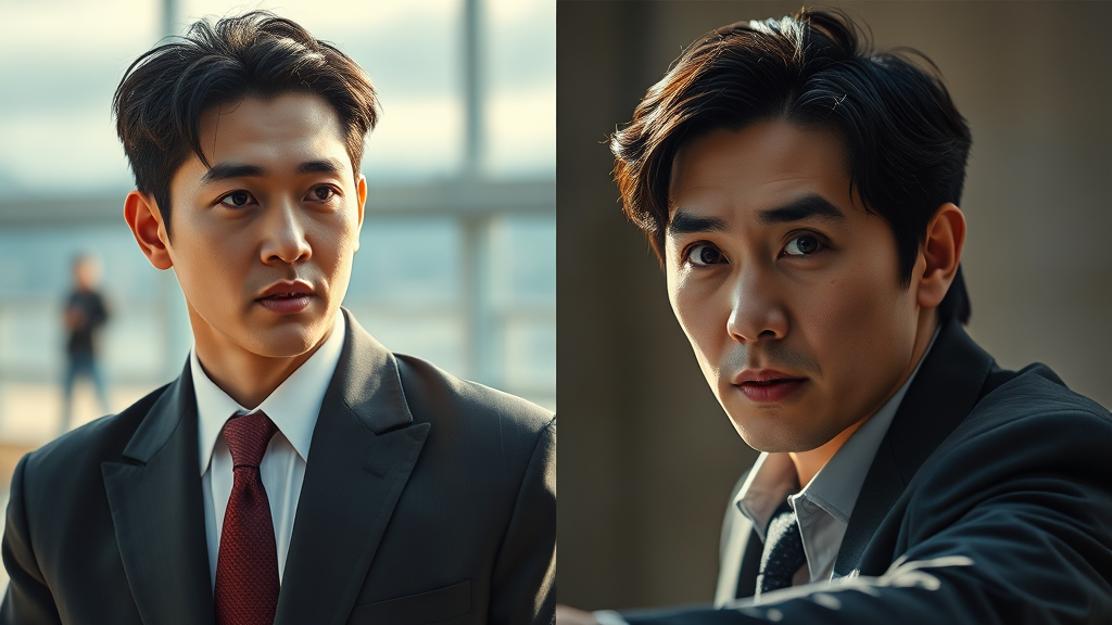 김승수, 연기 인생의 시작과 도전 (realistic 스타일)