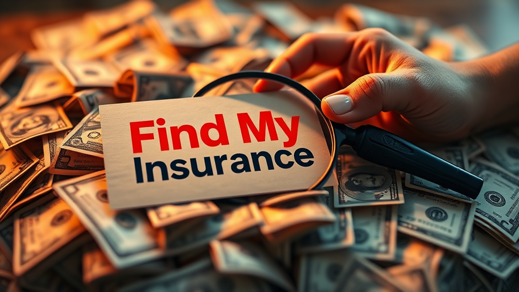 휴면보험금 신청 절차 및 서류 (realistic 스타일)