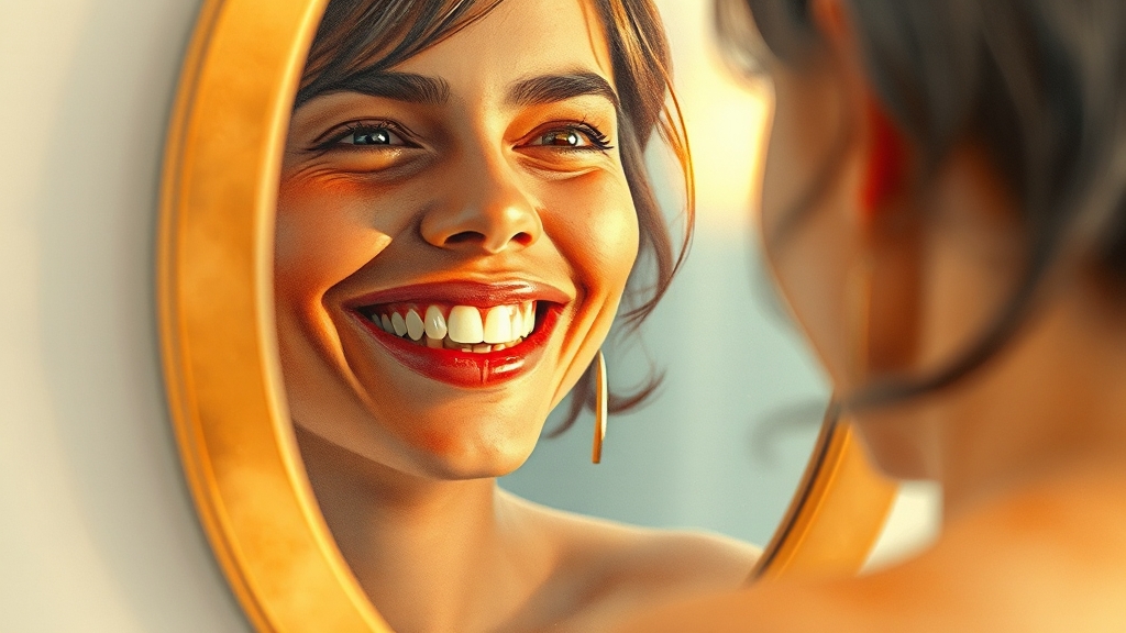 치아 시림 예방 관리법 (watercolor 스타일)