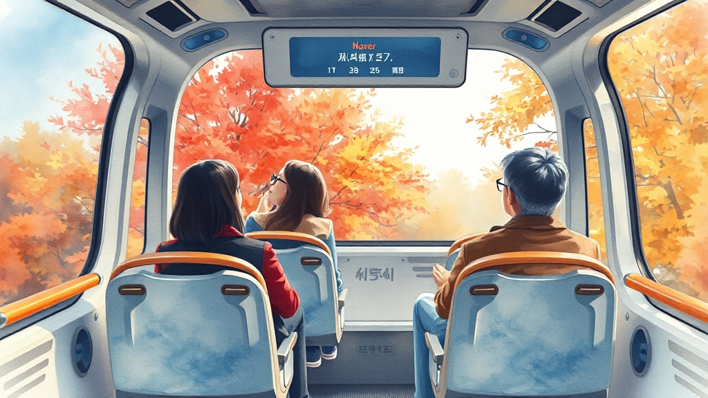 모노레일 스마트 이용 가이드 (watercolor 스타일)