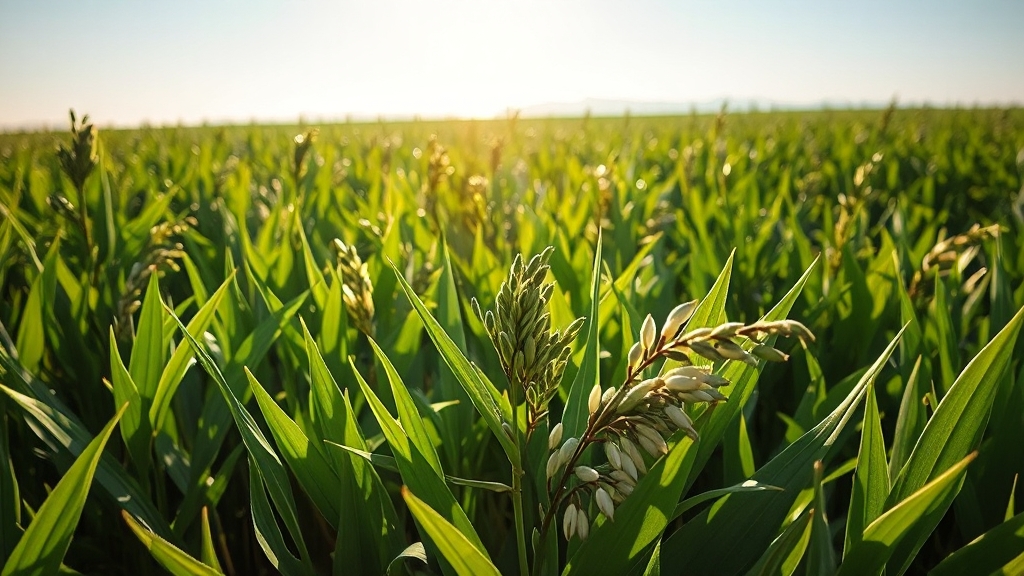 참깨 재배, 왜 좋을까요? (realistic 스타일)
