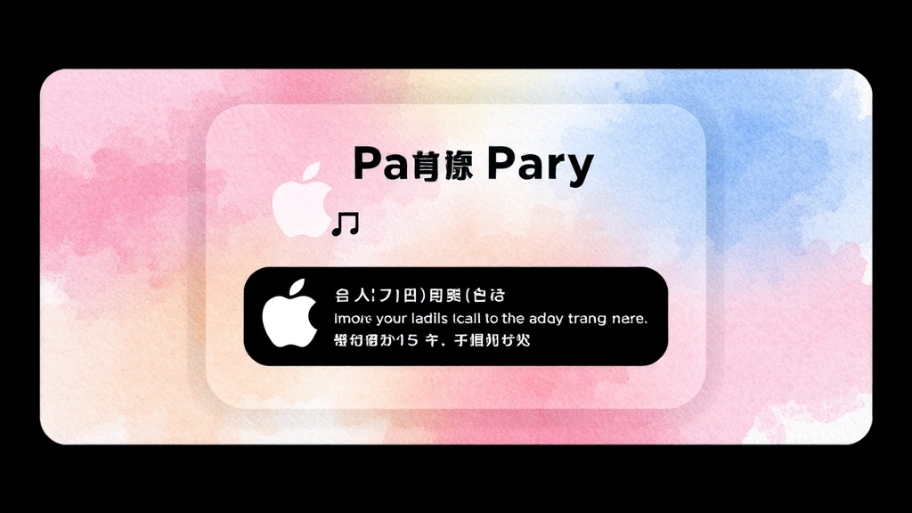 애플페이 티머니 사용 후기 (watercolor 스타일)