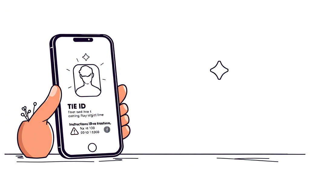 모바일 신분증 삭제 및 재발급 (illustration 스타일)