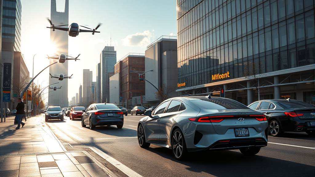 2026년 투자 전략: 주도주 분석 7 미래 모빌리티 산업 전망 및 투자 기회 (realistic 스타일)