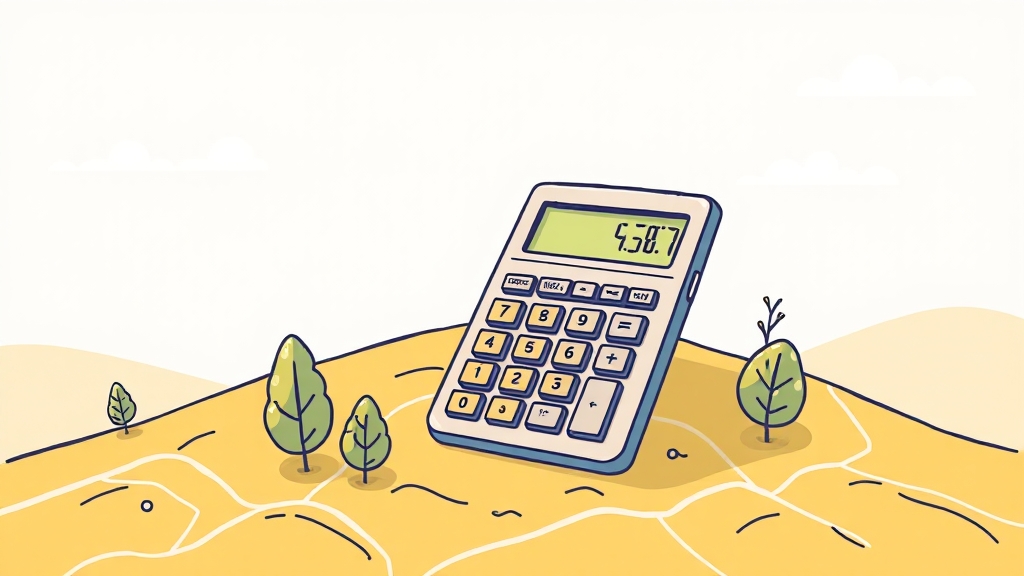 공시지가, 왜 중요할까요? (illustration 스타일)