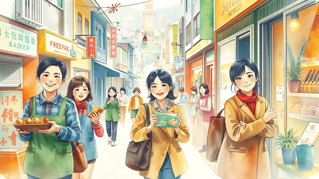 경영회복 지원금 개요 (watercolor 스타일)