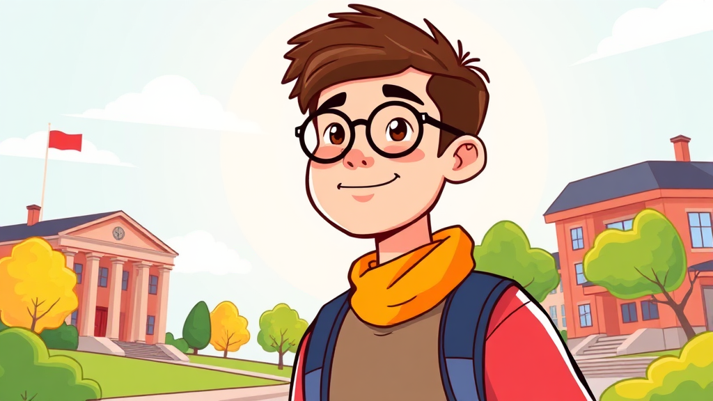 국가장학금 핵심 정보 (cartoon 스타일)