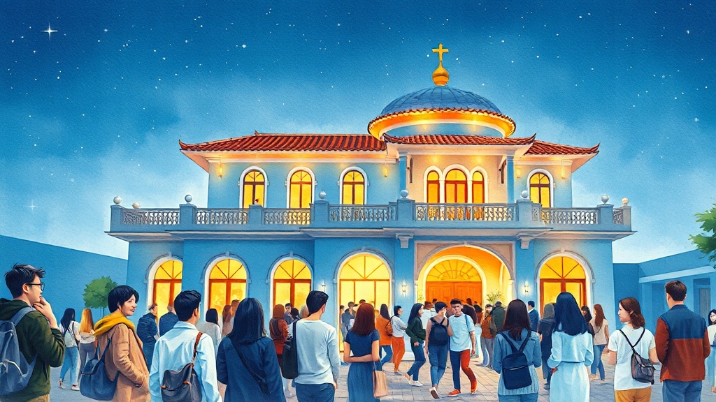 관람 가능 일정 및 시간 (illustration 스타일)