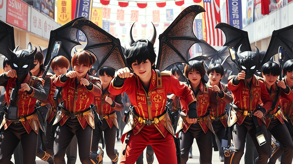 케이팝 데몬헌터스 현상 분석 (realistic 스타일)