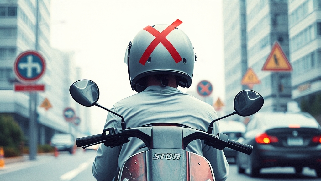 킥보드 사고, 왜 이렇게 많을까? (watercolor 스타일)