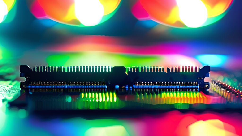 램(RAM) 문제, 직접 해결하는 방법은? (realistic 스타일)