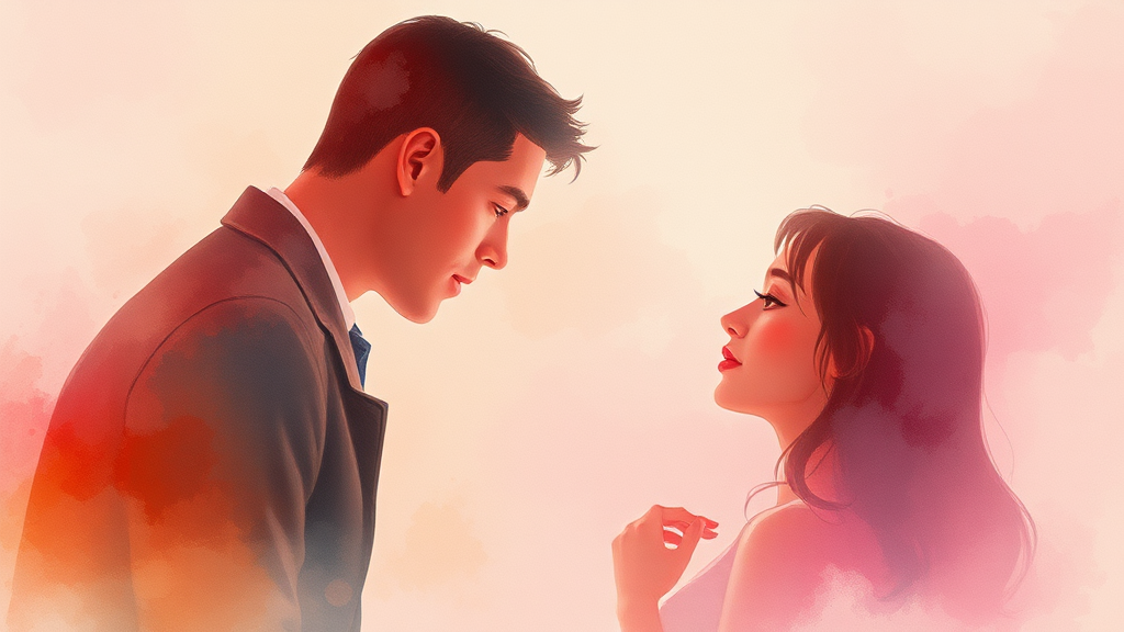 출연진들의 솔직한 속마음: 인터뷰 및 비하인드 스토리 (watercolor 스타일)