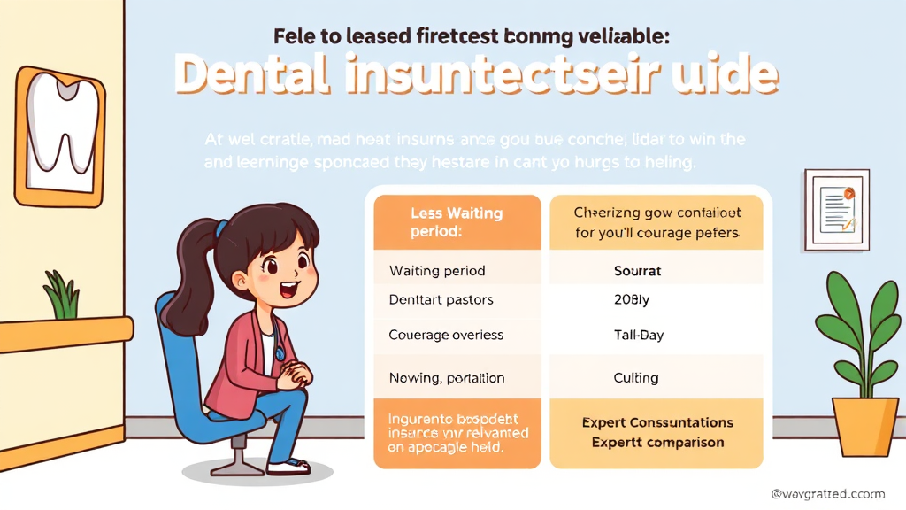 치아보험, 현명한 선택을 위한 가이드 (cartoon 스타일)