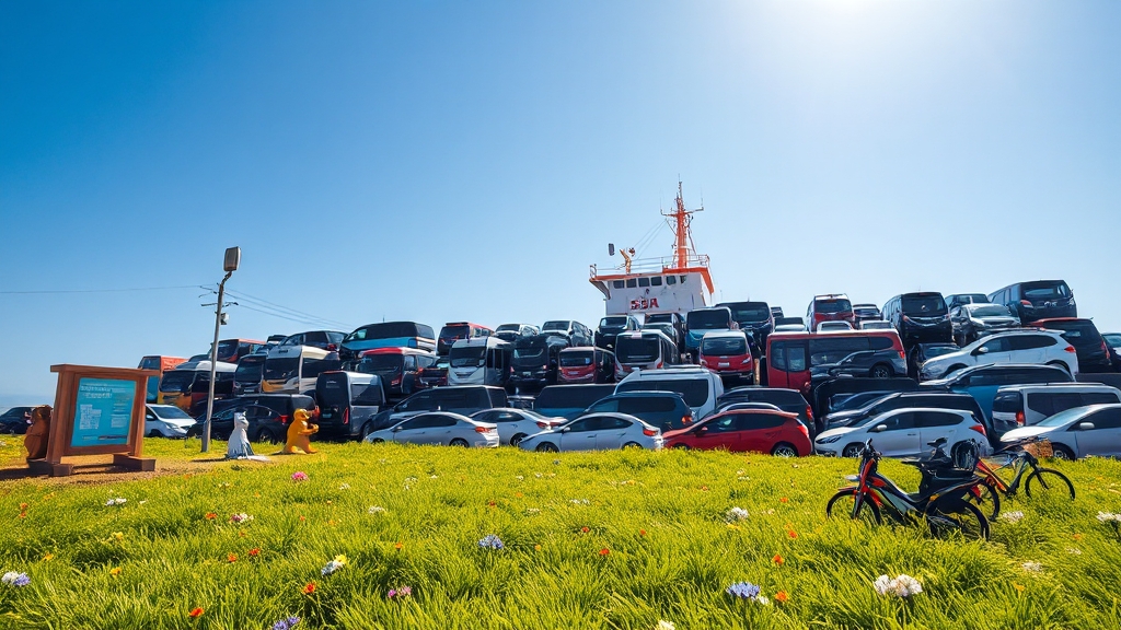 차량 선적 완벽 가이드 (realistic 스타일)