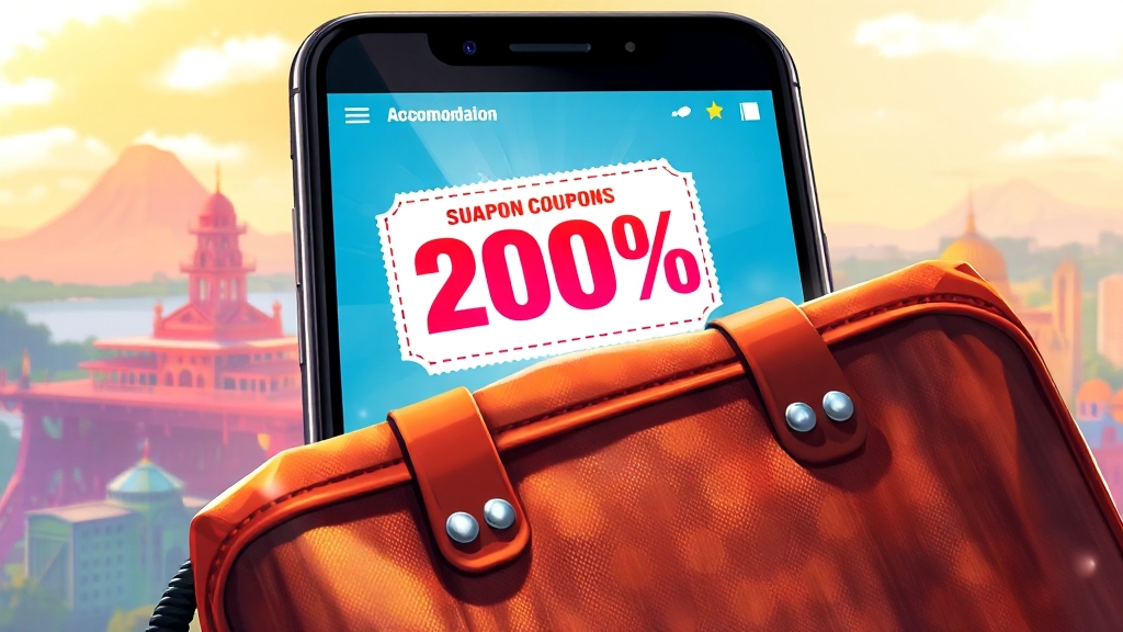 쿠폰 200% 활용 가이드 (illustration 스타일)