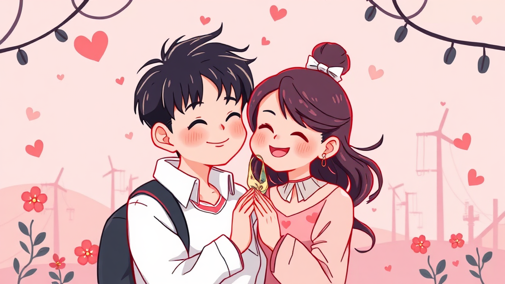 나솔사계 출연과 새로운 인연 가능성 (순자) (cartoon 스타일)