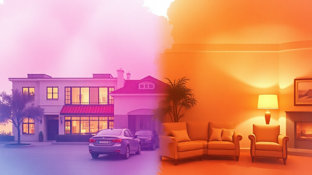 실버스테이 vs 실버타운: 무엇이 다른가요? (watercolor 스타일)