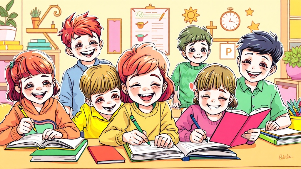 왜 초등 글쓰기가 중요할까요? (illustration 스타일)