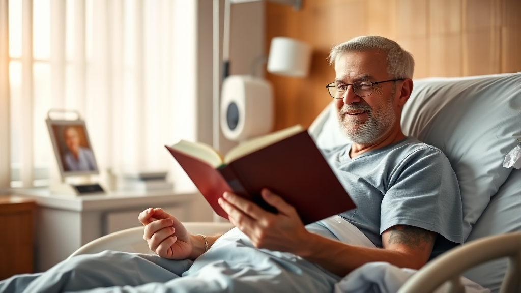 입원 생활 필수템 (realistic 스타일)