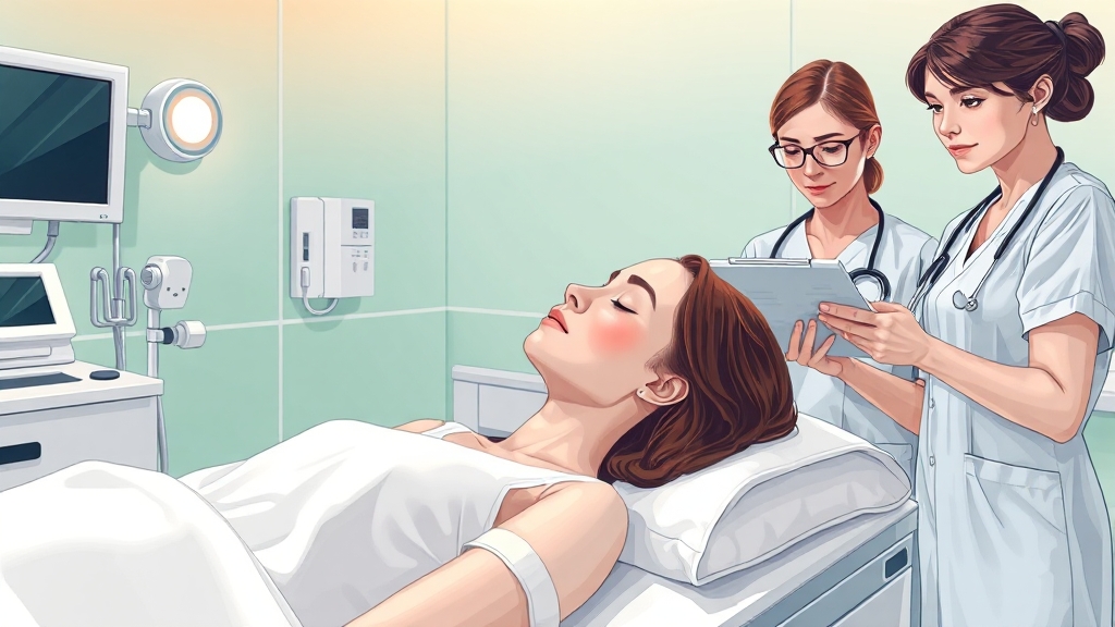 이석증, 어떻게 진단하나요? (illustration 스타일)